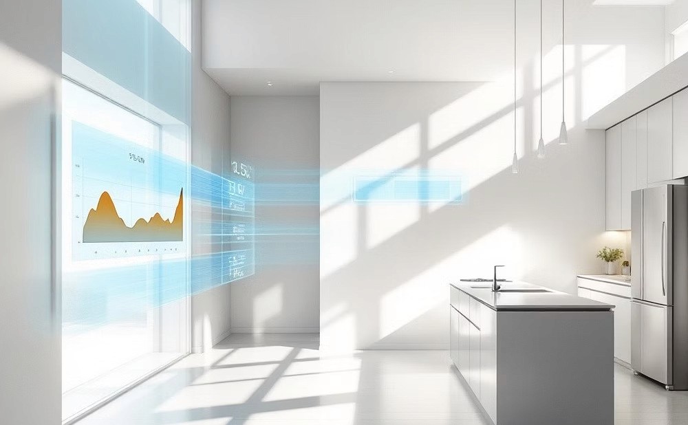 Toiture solaire d'une maison Vertivilla