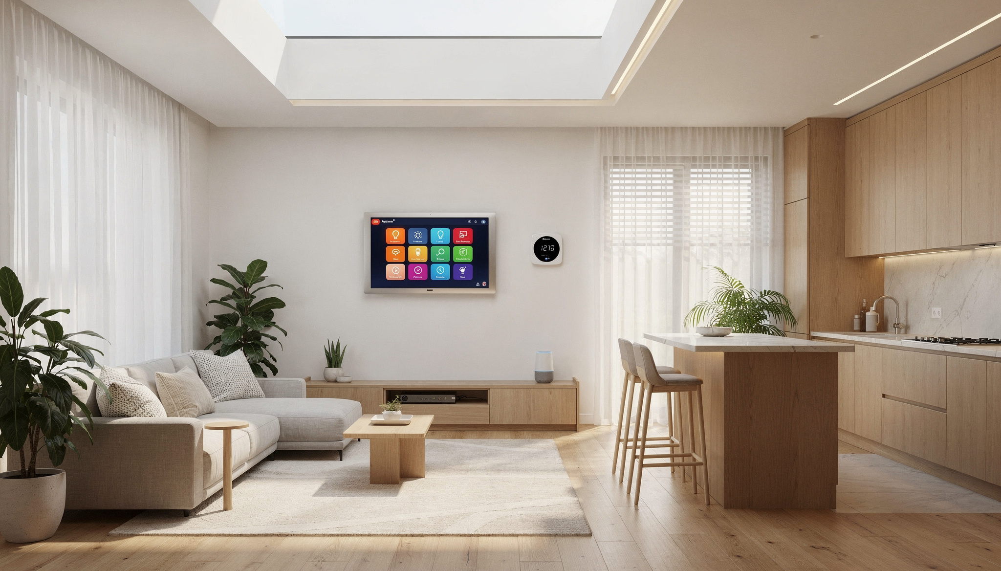 Intérieur de la maison témoin Vertivilla